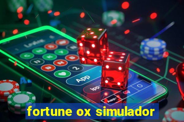 fortune ox simulador